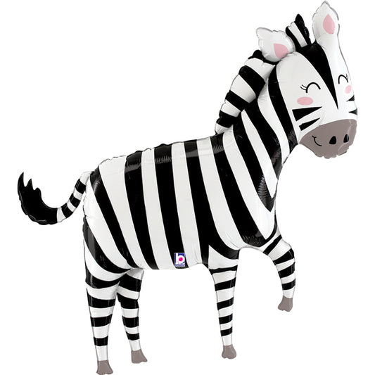 Zebra Folienballon - 43"/109cm