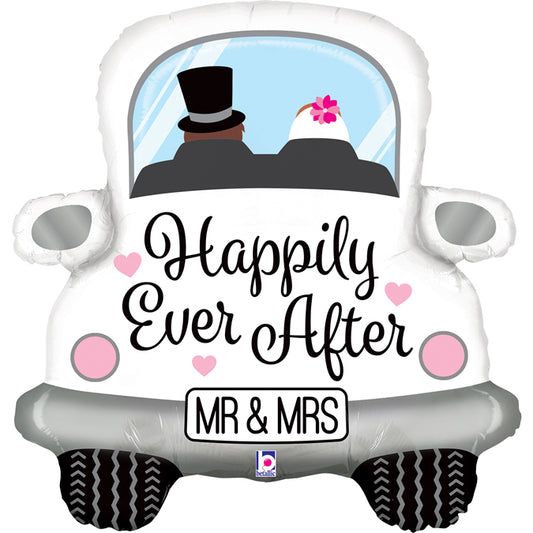 Happily Ever After Auto Folienballon - 26"/66cm