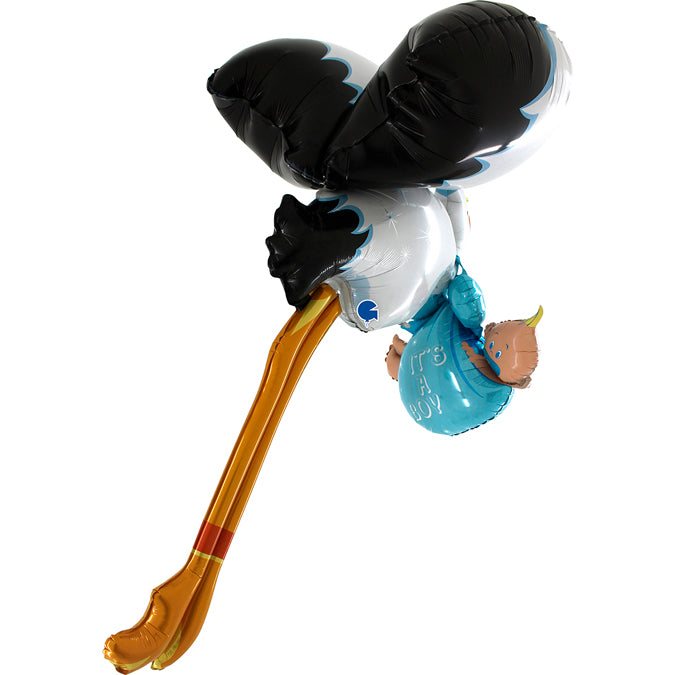 It's a Boy Storch 3D Folienballon - 52"/132cm