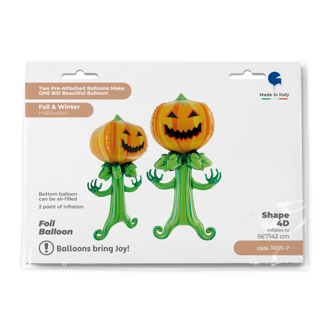 Maxiloons Spooky Pumpkin Balloon - 142cm