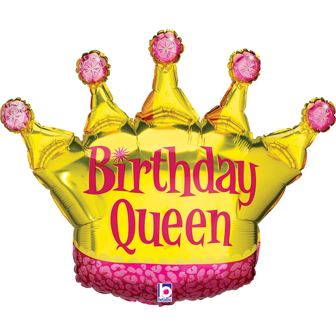 Birthday Queen Folienballon - 30"/76cm