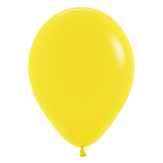 Latexballons Gelb - 020 - 50 St. - 12"/30cm