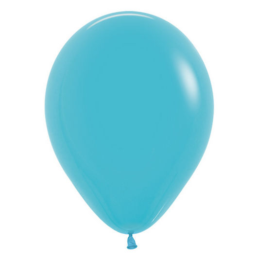 Latexballons Karibik Blau - 038 - 50 St. - 12"/30cm