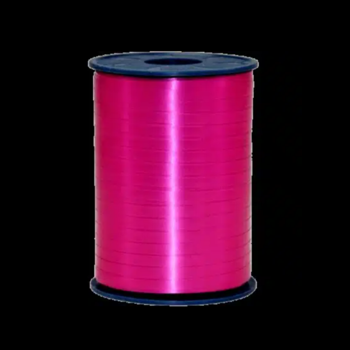 Rosa Geschenkband - Ballonband - Polyband - 10mm x 250m