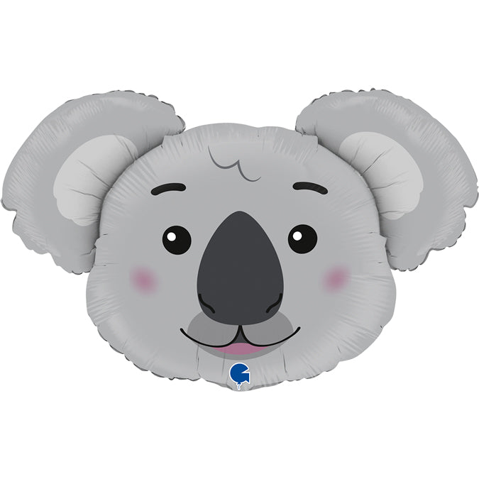 Koala Kopf Folienballon - 29"/74cm