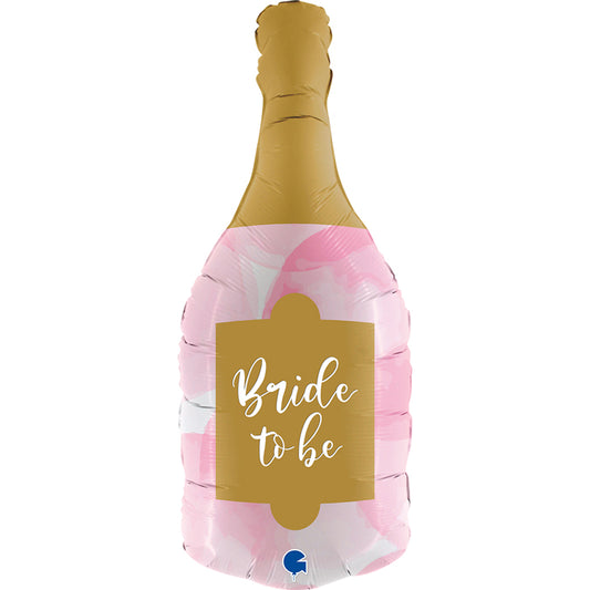 Bride to be Champagner Flasche Folienballon - 32"/81cm